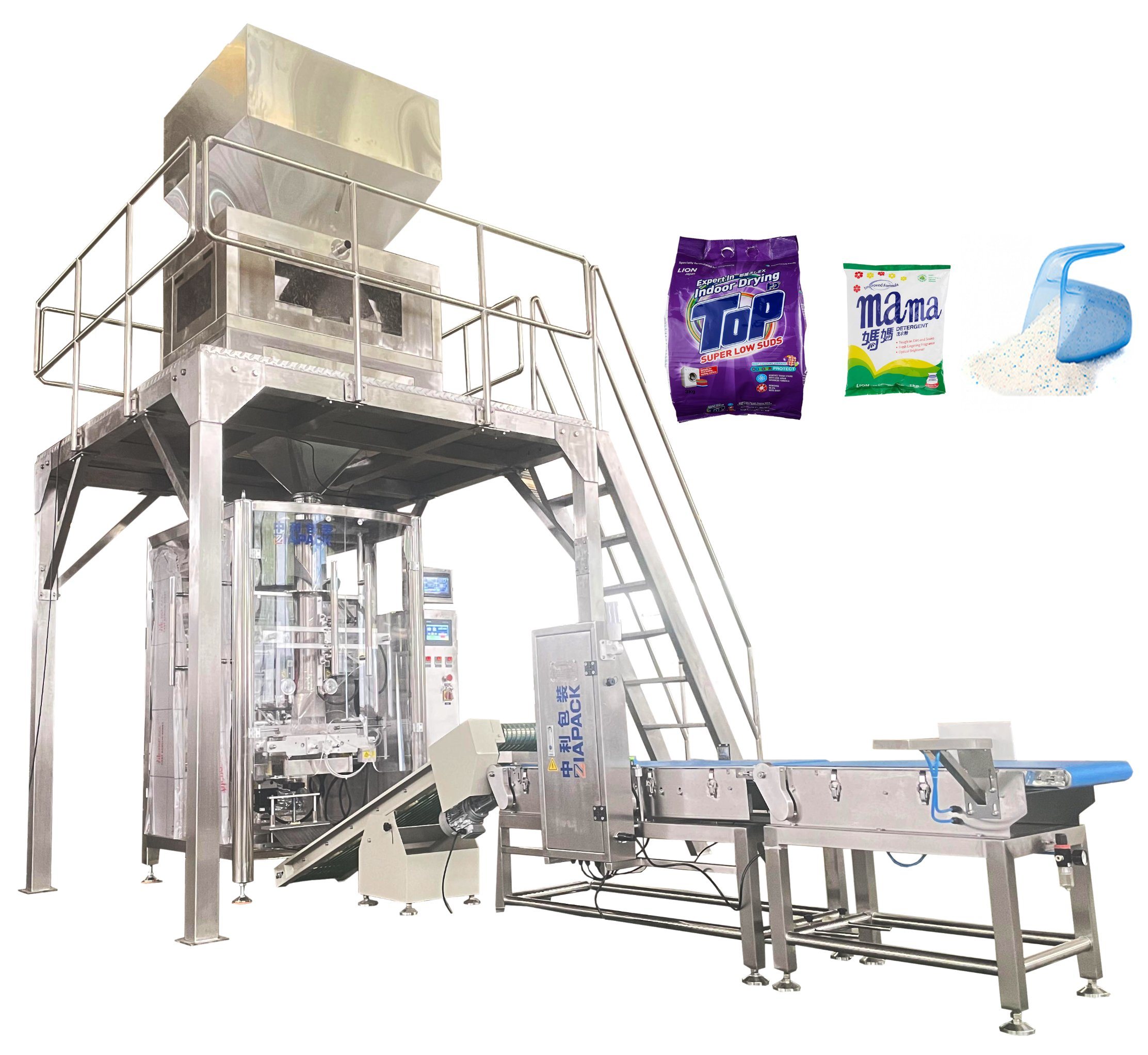粉末洗剤用多機能Vffs縦型自動包装（包装）機