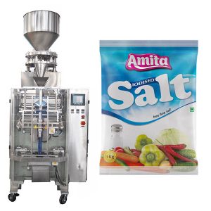 縦の自動磨き粉袋の塩のパッキング機械